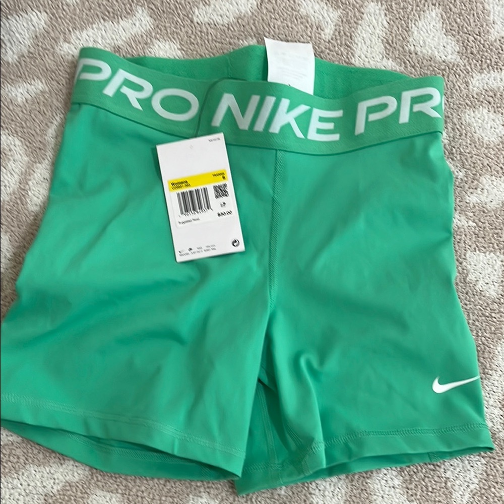 Nike Pro Teal Performance Shorts